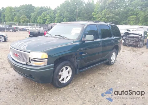 2001 GMC Yukon Denali z USA, uszkodzony, nr VIN 1GKEK63U01J190660